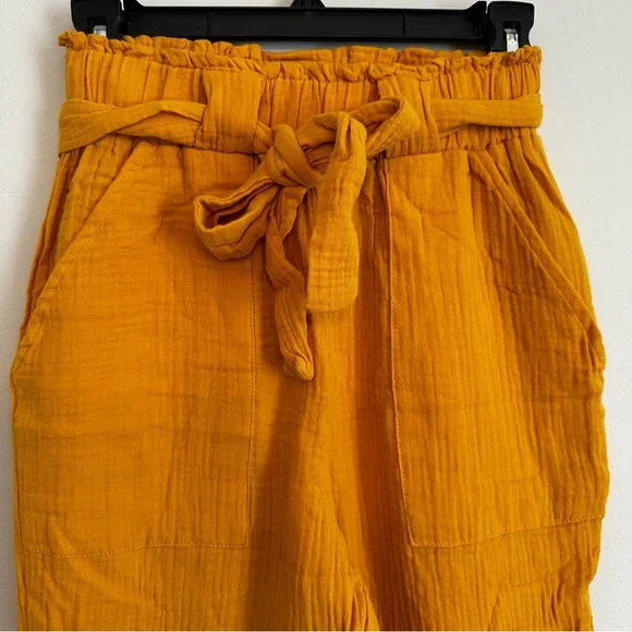 Sincerely Jules Mustard Yellow Pants - Picture 3 of 8